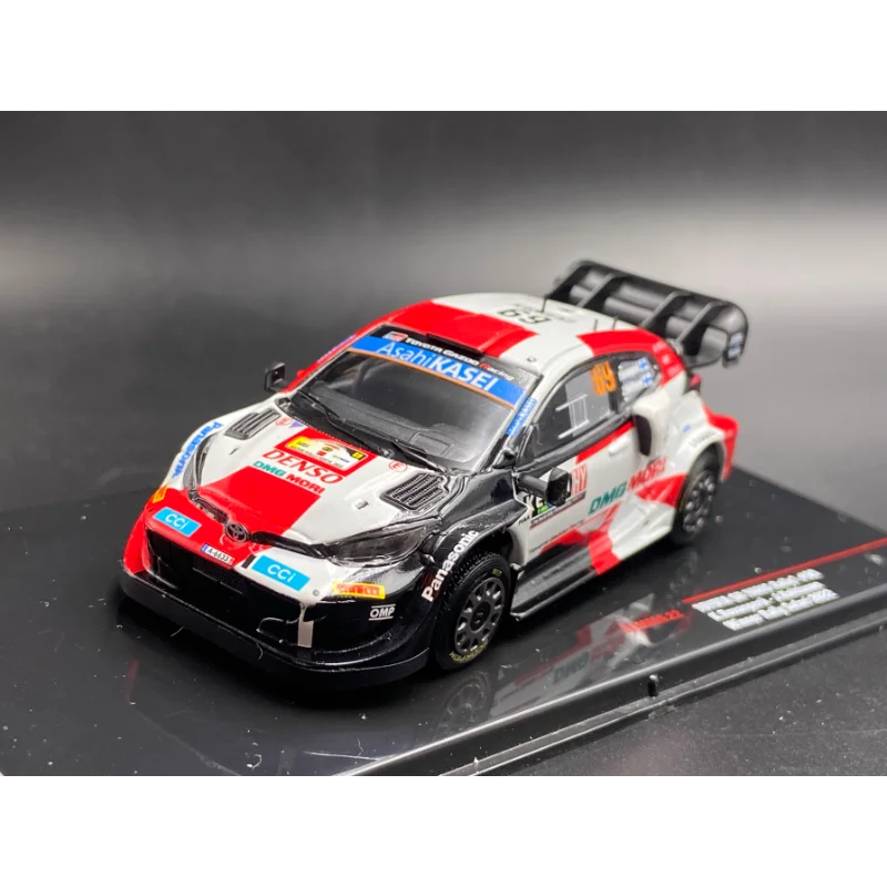 

Diecast IXO 1/43 Scale Toyota Yaris GR 2021 #69 Racing Alloy Car Model Collectible Toy Gift Souvenir Display Ornament