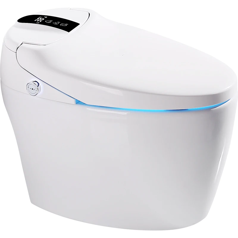 FOHEEL Wholesale Auto Open One Piece Electric Bidet Bathroom Vanity Smart Wc Automatic Toilet