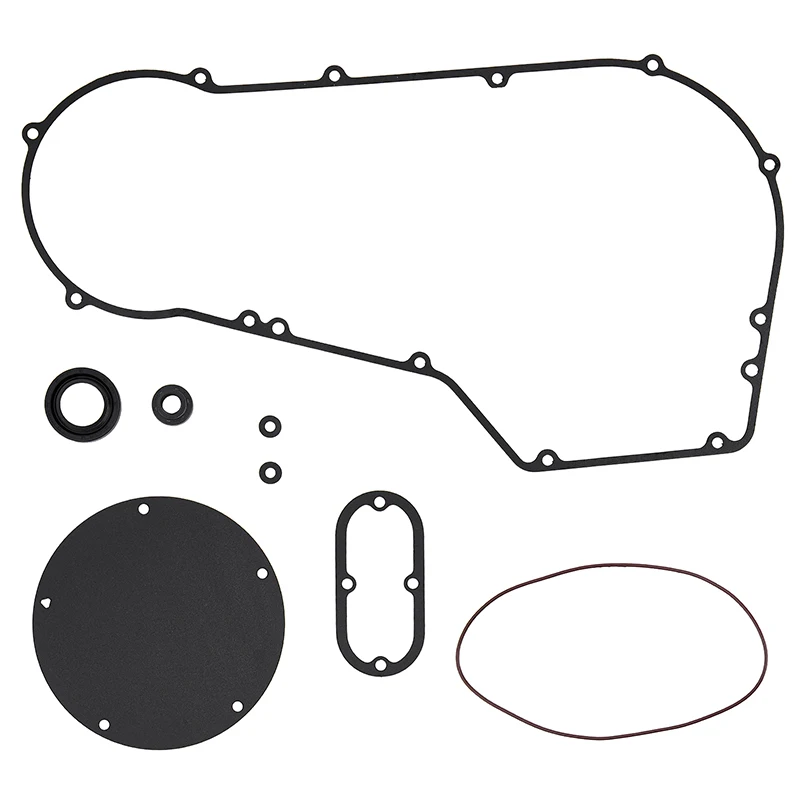 AHL Motorcycle Clutch Primary Cover Gasket Kit For Harley Dyna Super Glide FXDL FXLR FXDP FXDX Electra FLHTC FLHT Fat Boy FLSTF