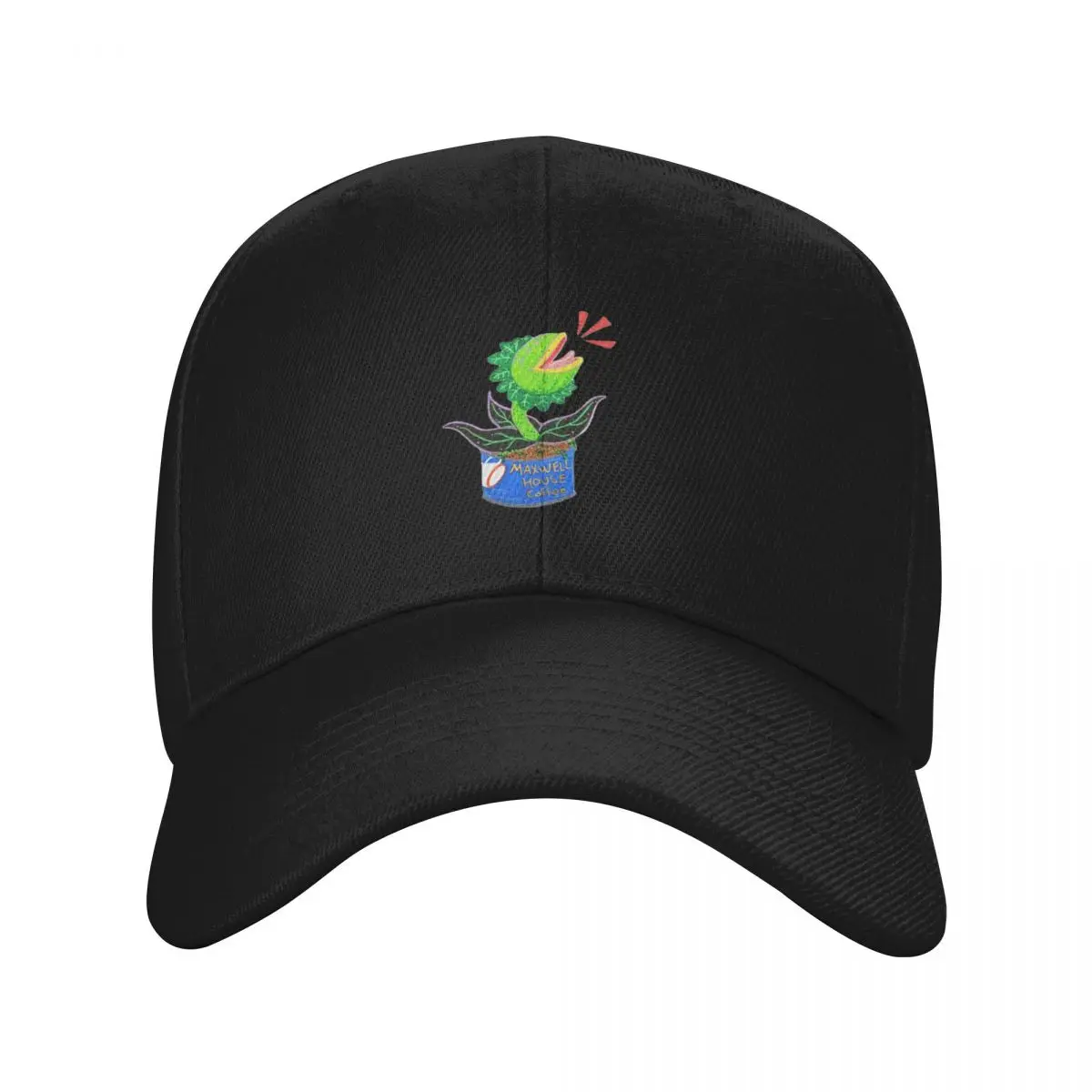 Audrey 2 sprout Baseball Cap beach hat black derby hat Male Women's