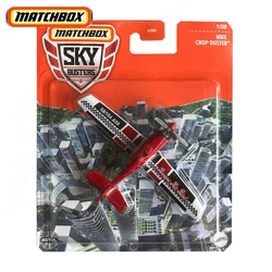 Original Mattel Matchbox Sky Buster Car Diecast MBX Crop Duster Sb154 A58 Vehicle Model Toys for Boys Collection Birthday Gift