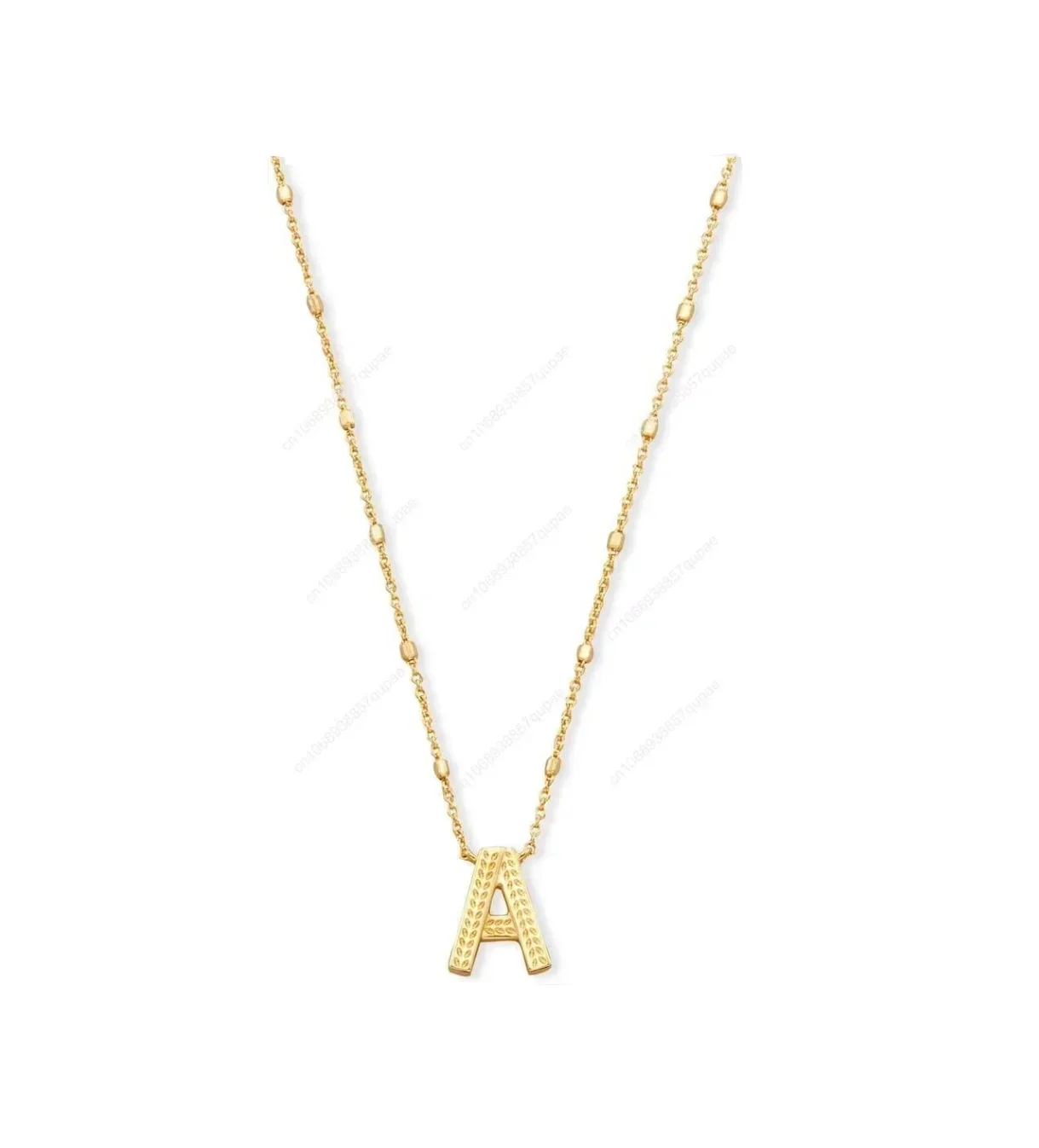 

Ожерелье с подвеской в виде букв A-Z для женщин, модные украшения, латунь с покрытием из 14-каратного золота