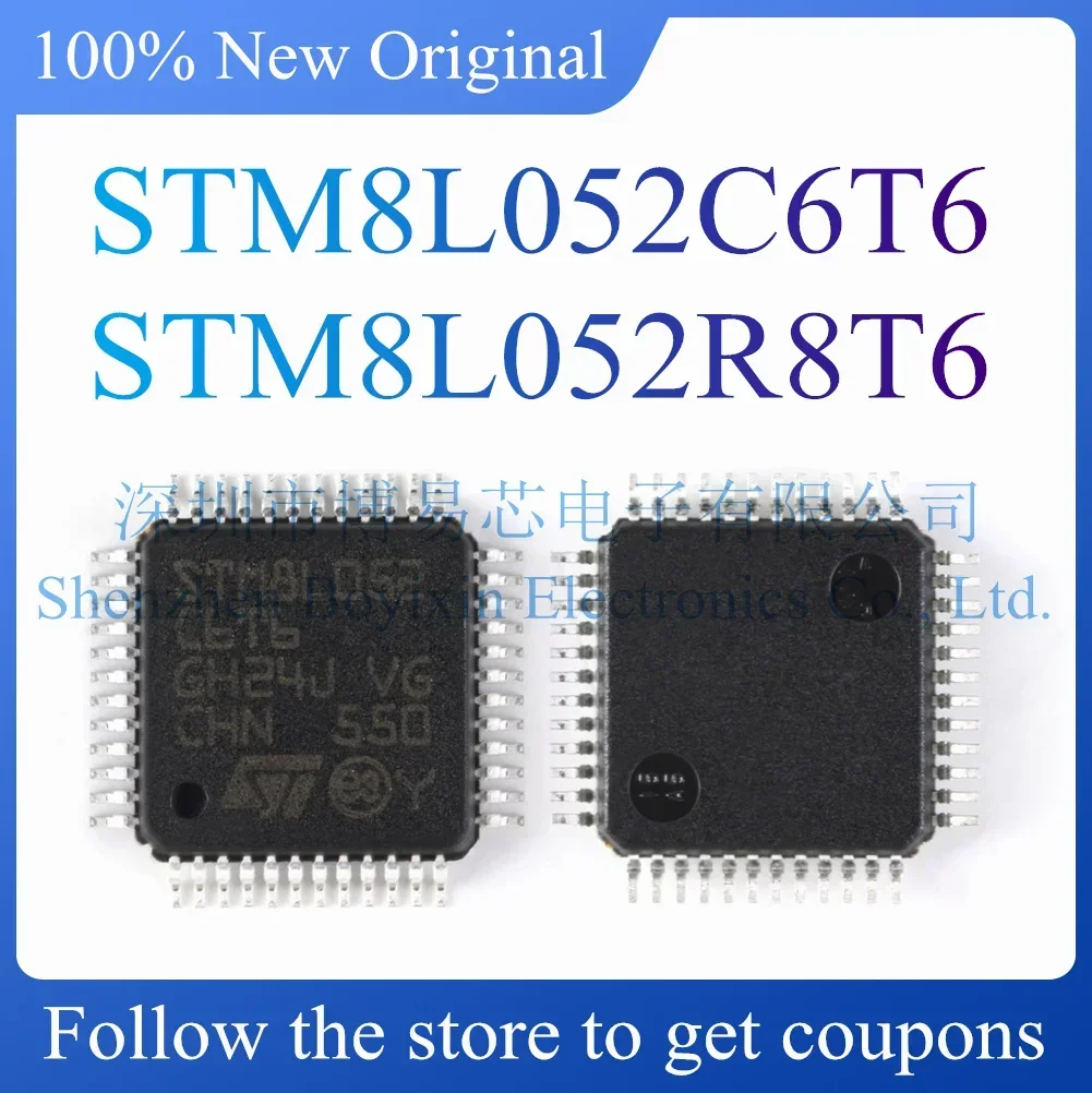 

NEW STM8L052C6T6 STM8L052R8T6 Original Product