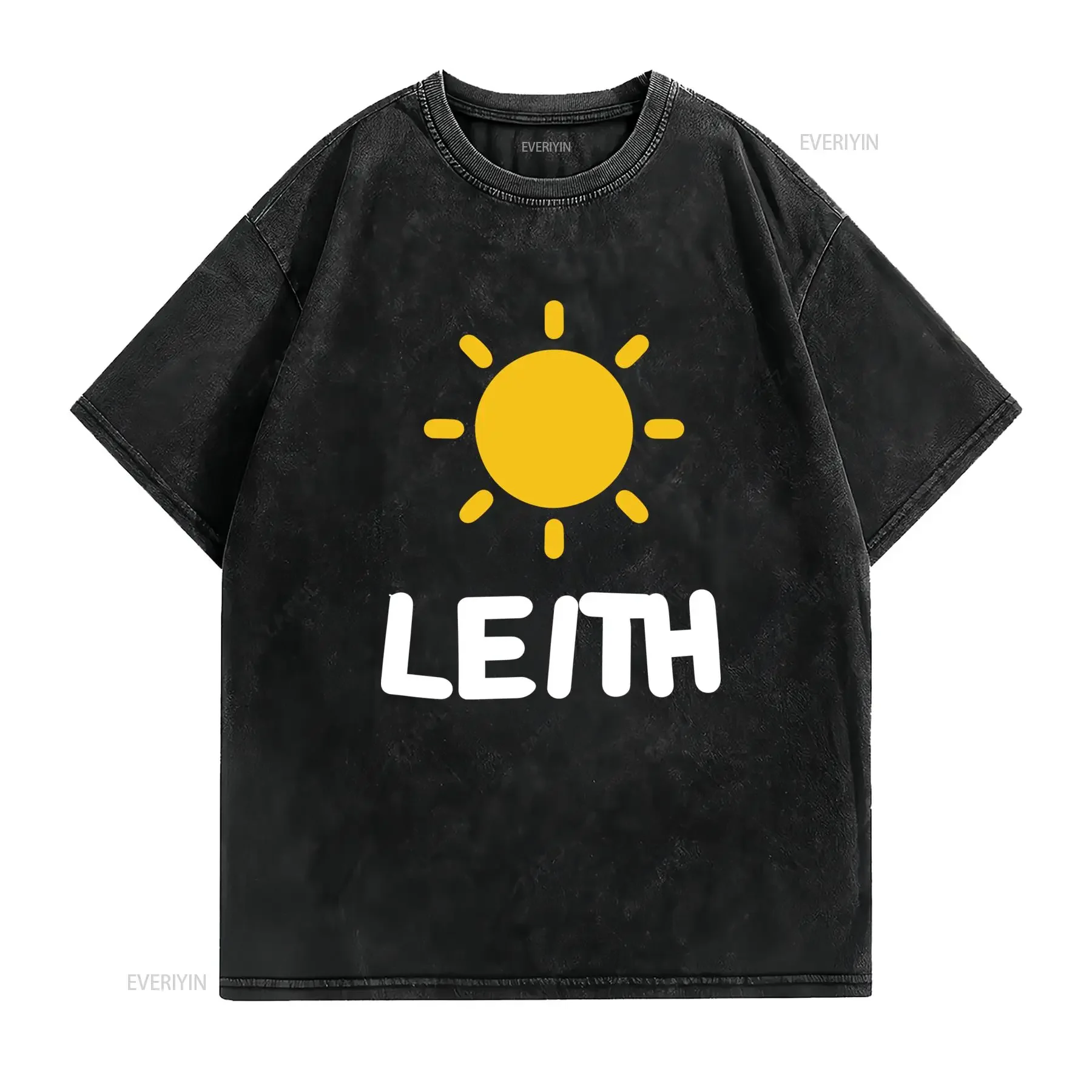 Sunshine On Leith T Shirt _ Proclaimers _80S Retro _Rock _Scotland_ Adult vintage Washed graphic designer clothes homme