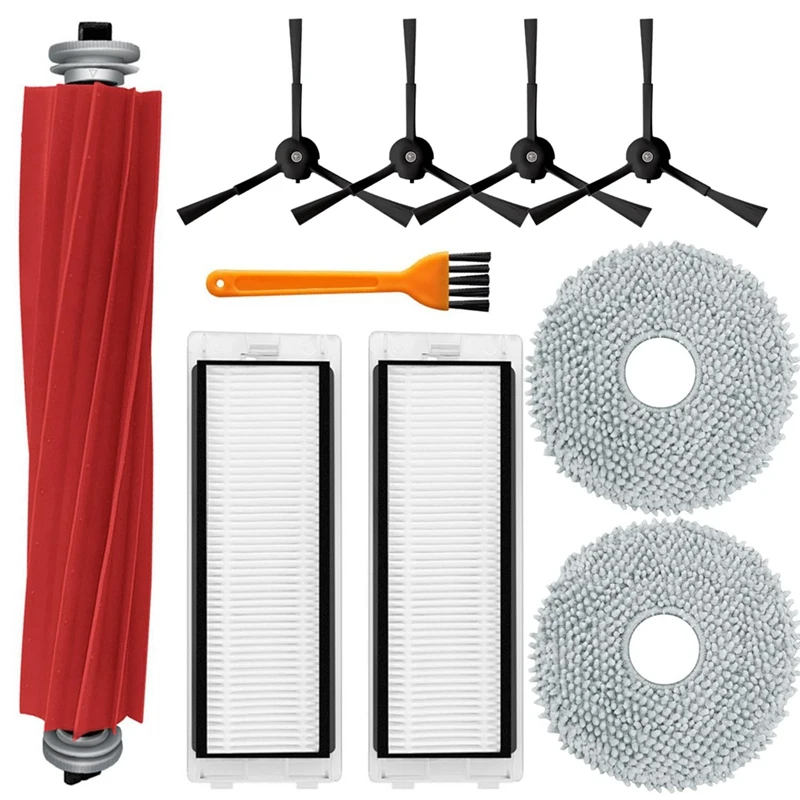 Accessories For Roborock Q Revo Robtic Vacuum Cleaner Replacement Accessories Black Side Brush