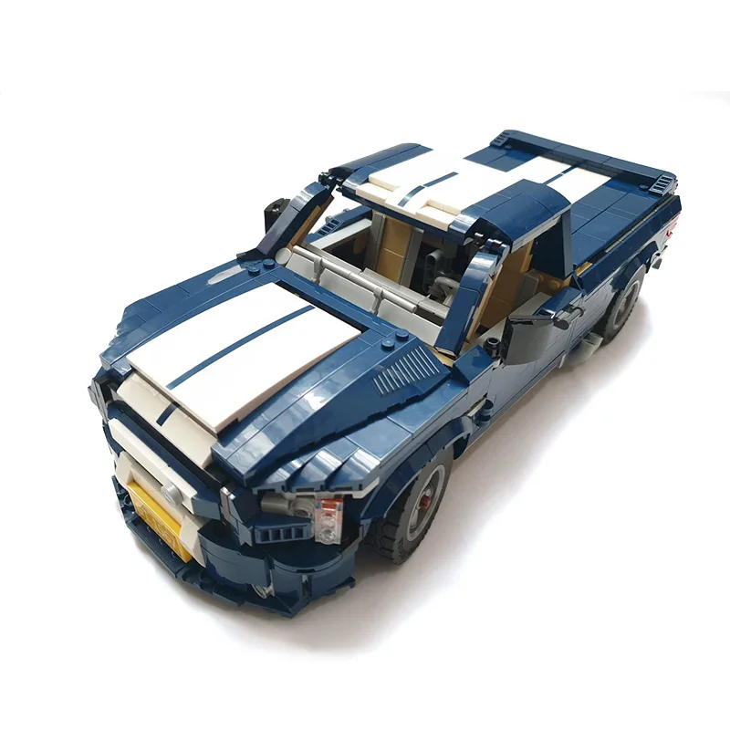 MOC 10265 픽업 트럭 F-150 슈퍼 스네이크 모델 MOD 빌딩 블록 조립 DIY 벽돌 장난감, 소년 생일 선물, 2023 신제품