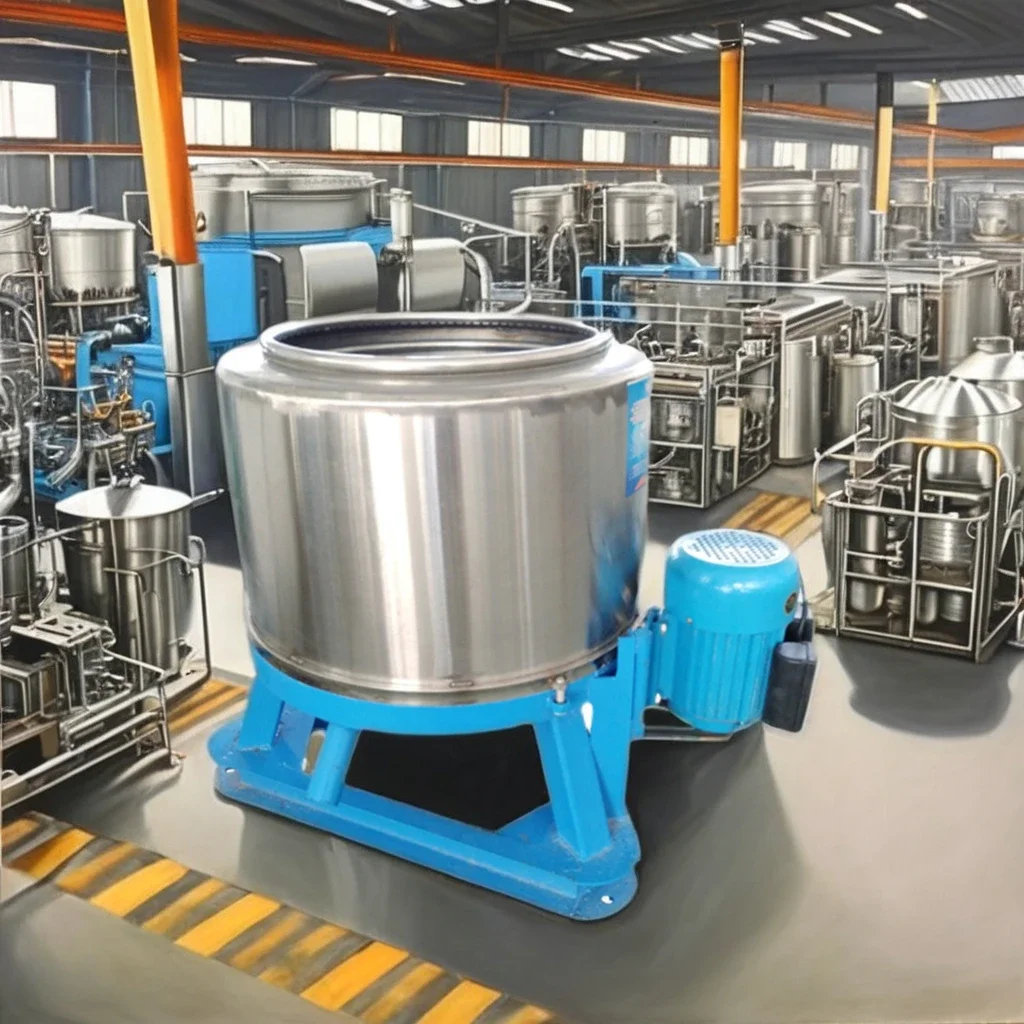 Automatic 1500RPM Stainless Food Centrifuge Separator Machine with Motor Key Selling Rotational Feature