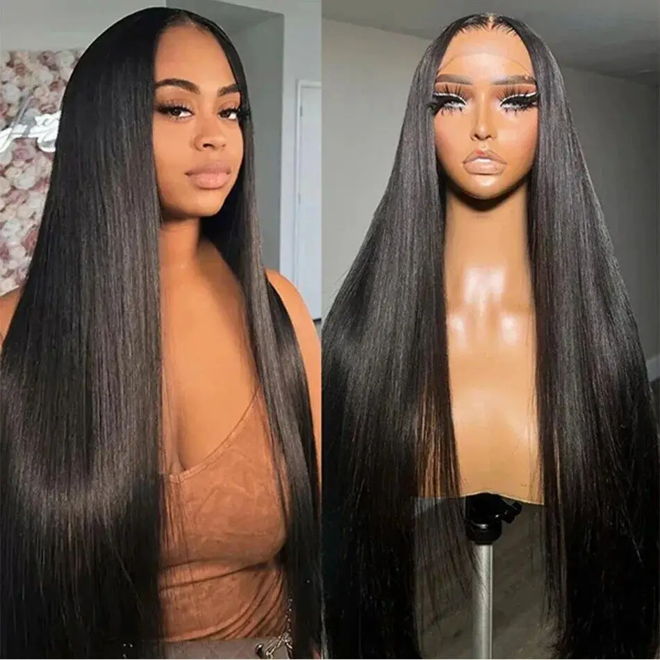 Straight Human Hair 13x4 13x6 Hd Lace Frontal Wigs Brazilian 360 Lace Front Human Hair Wigs Glueless For Women Pre Plucked