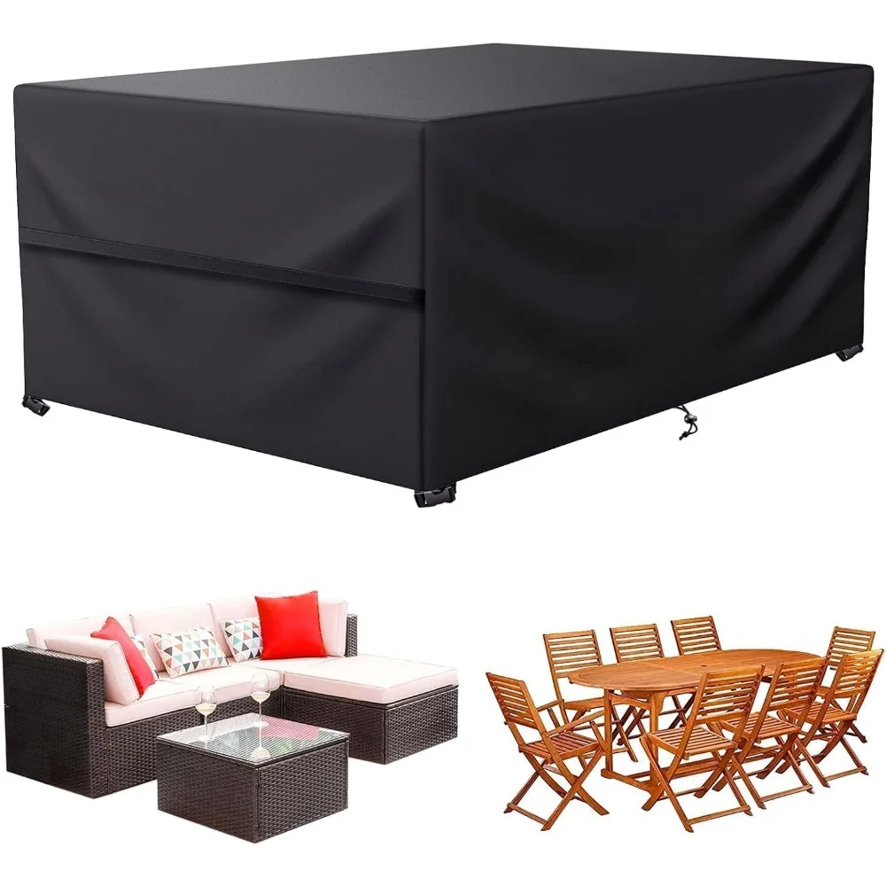 

Patio Furniture Cover ,Waterproof Outdoor Sectional Couch Set Covers ,General Purpose,Rectangular Heavy Duty Weatherproof