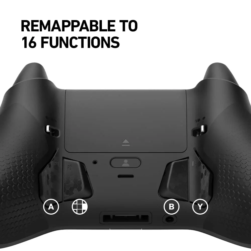 Series Wireless  Controller Remappable Back Paddles - Instant Triggers - Xbox Series X|S, Xbox One, PC and Mobile - Steel Gray