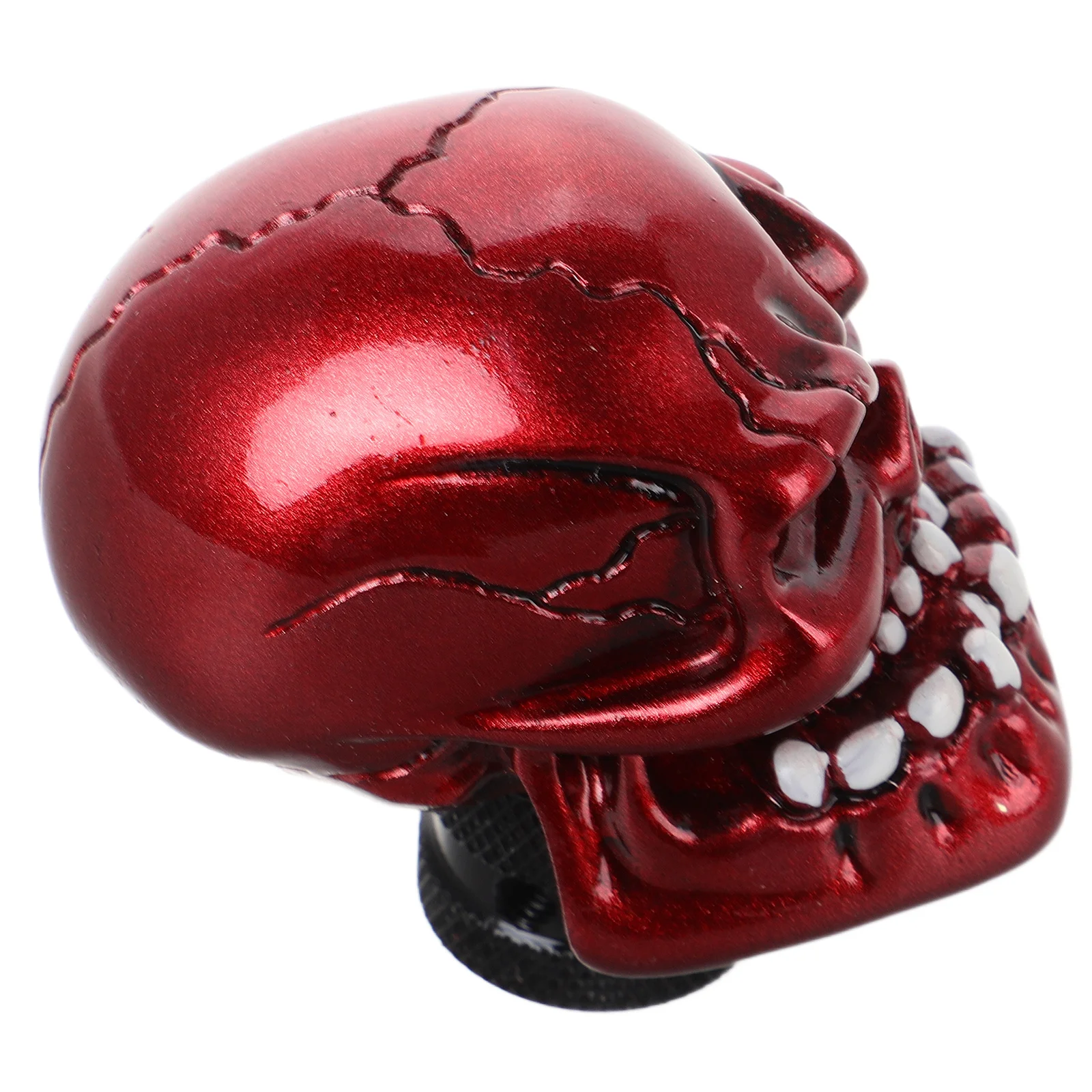 الجمجمة والعتاد التحول المقبض الراتنج دليل سيارة شيفتر مقبض العالمي صالح دائم عصا التحول ملحق لنقل السيارات #3