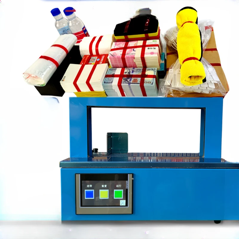 Use automatic baler, strapping machine, bundling machine, tie handle, glue-free OPP paper tape, universal baler