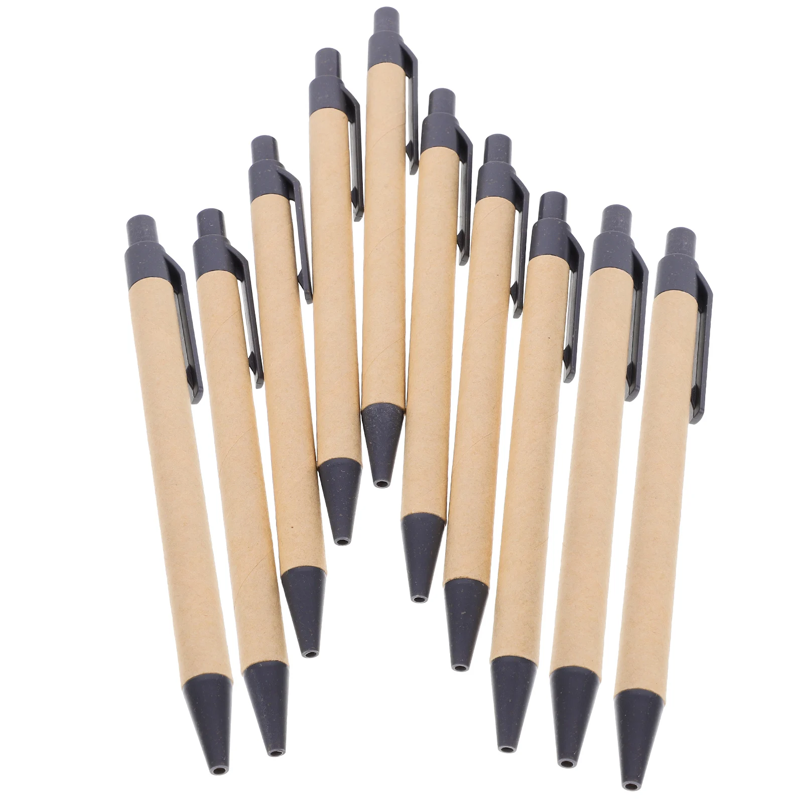

10 Pcs Ballpoint Pen Gel Ink Pens for Writing Ergonomic Multifunction Portable Paper Unique Smooth Child Supplies