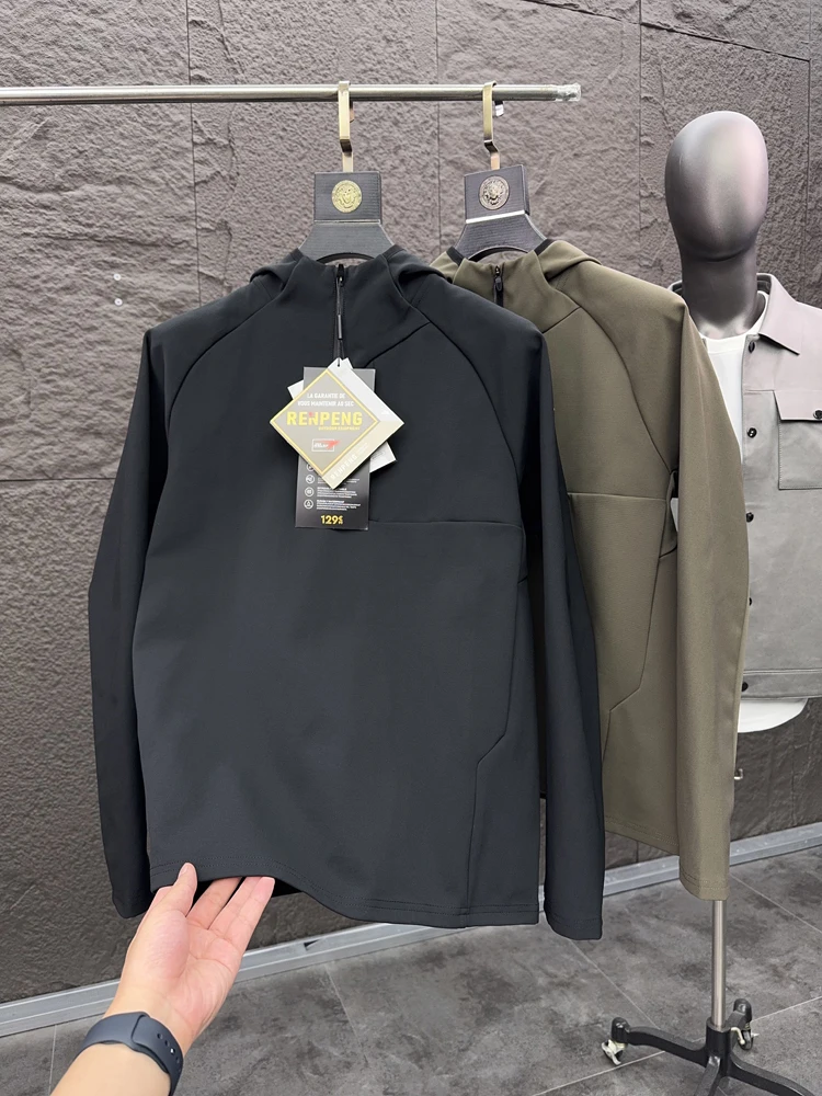 

Svip мужская повседневная толстовка с капюшоном Jaet Autumn Outdoor Faion Urban Sle Long Sve пальто для отдыха молодежная верхняя одежда M Faion