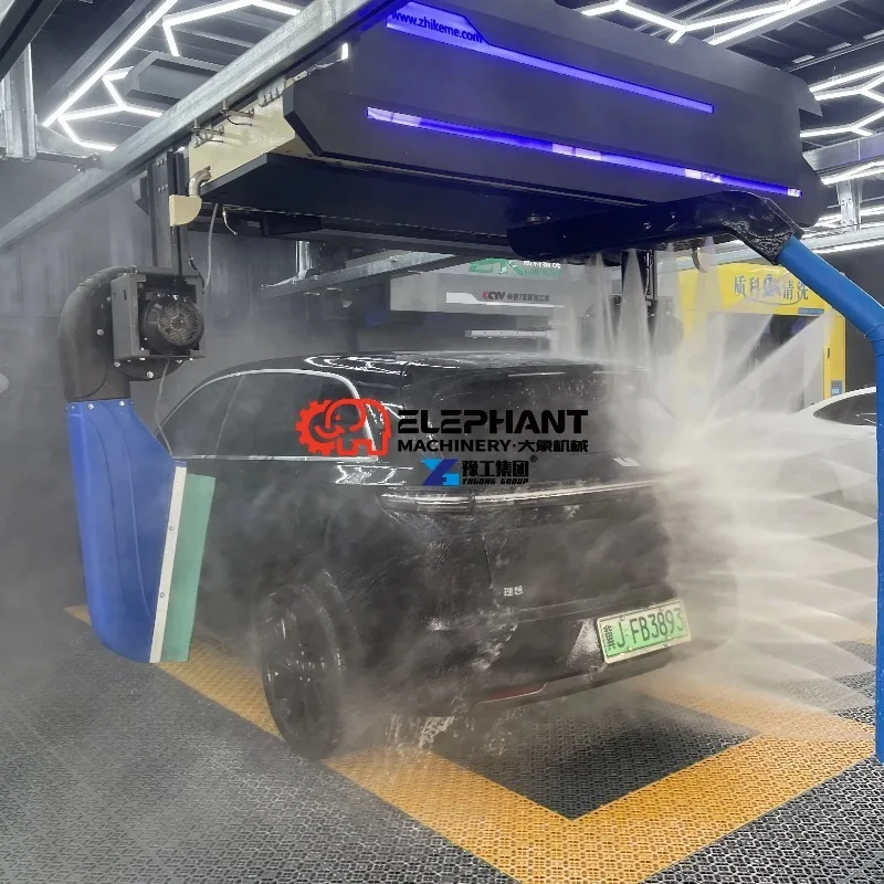 Car Wash Equipment Automatic Programmed Touchless Hot Dip Galvanizing Automatic Car Wash Machine