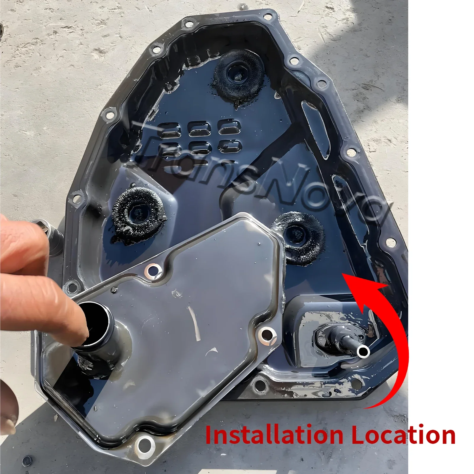 TransNova JF015E RE0F11A Transmission Oil Filter Pan Gasket Seal Kit 33010-JF015 For Suzuki Nissan Sentra Note Tiida Chevrolet