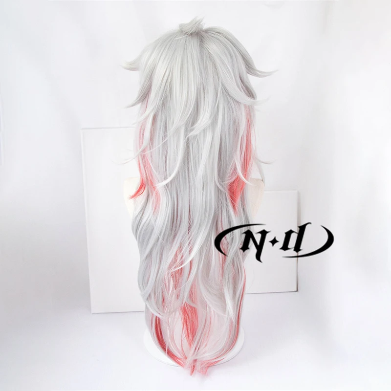 ND Arataki Itto Cosplay perruques Genshin Impact Cosplay cheveux perruques postiche résistant à la chaleur synthétique pour Comic Con Coser jeu fête