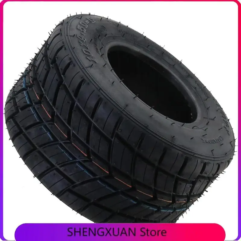 Suitable for kart tire drift kart accessories explosion-proof 10x4.50-5 inch rain tires, vacuum tires without inner tubes
