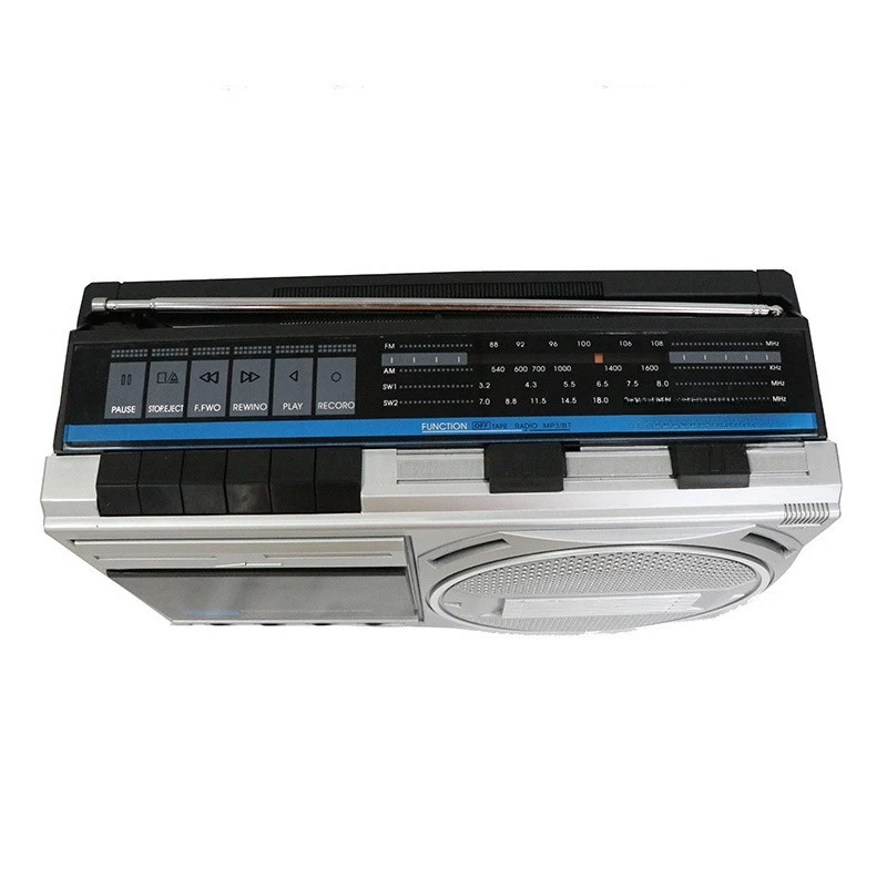 

Full self-stop tape recorder, with Bluetooth radio playback