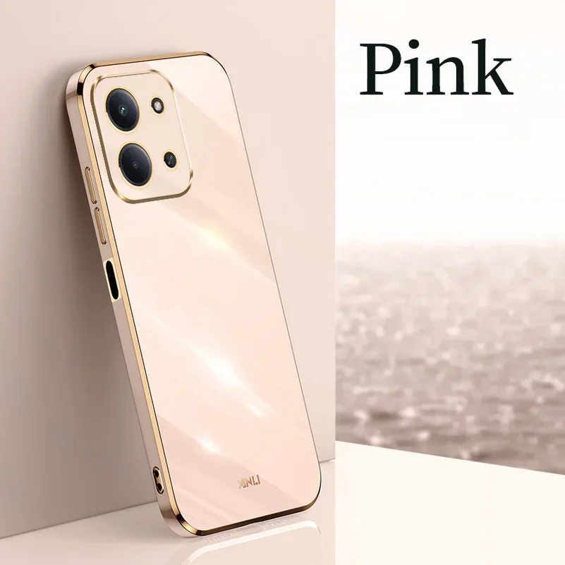 ل Redmi 15C 15 C 6D ضفيرة لينة حافظة هاتف من البولي يوريثان ل Redmi 15C تصفيح لينة سيليكون للصدمات حامي الغطاء الخلفي