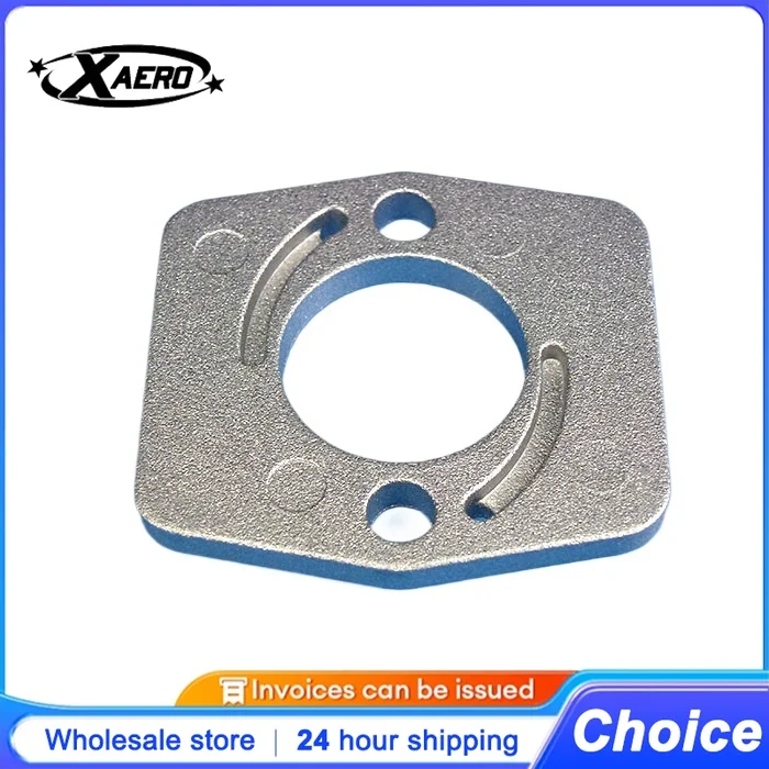 

DLE85/111/120/222 Carburetor Base Plate CNC Machined Aluminum Alloy Intake Manifold for RC Airplane Helicopter Gas Engine