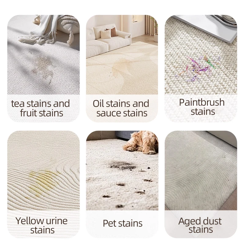 Fishleano Instant Carpet Spot Remover 120ml Upholstery Stain Cleaner Spray No Wash Neutral Formula