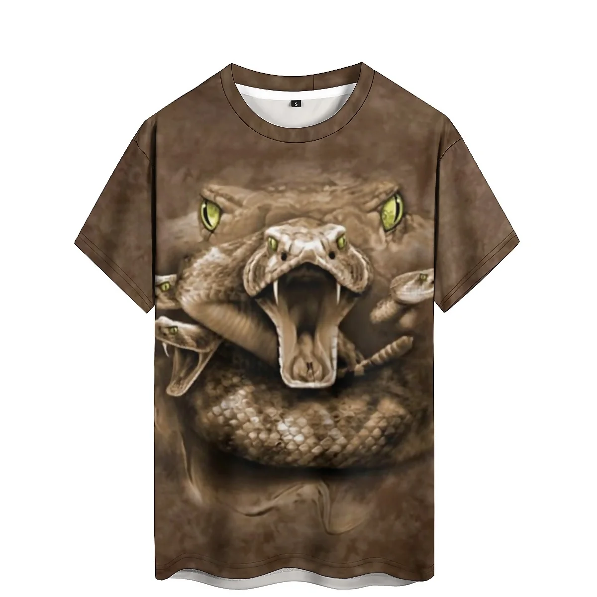 

Party Wear Men's 3D Printed Short Sleeve T-Shirt - Party Style