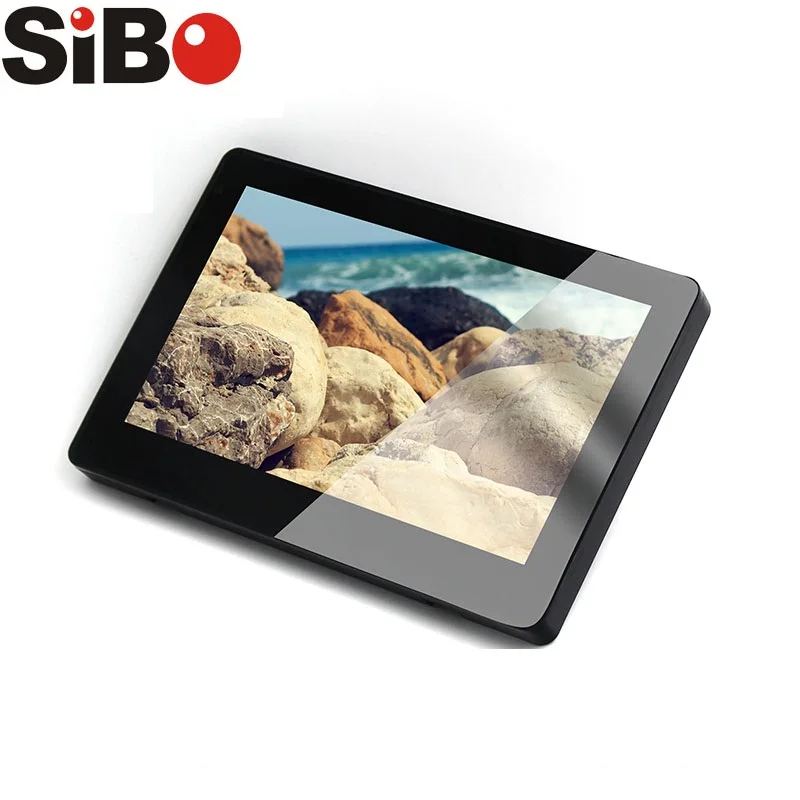 camera, without buttons 7 inch Advertising tablets 1024x600 resolution with multi-mounting methods