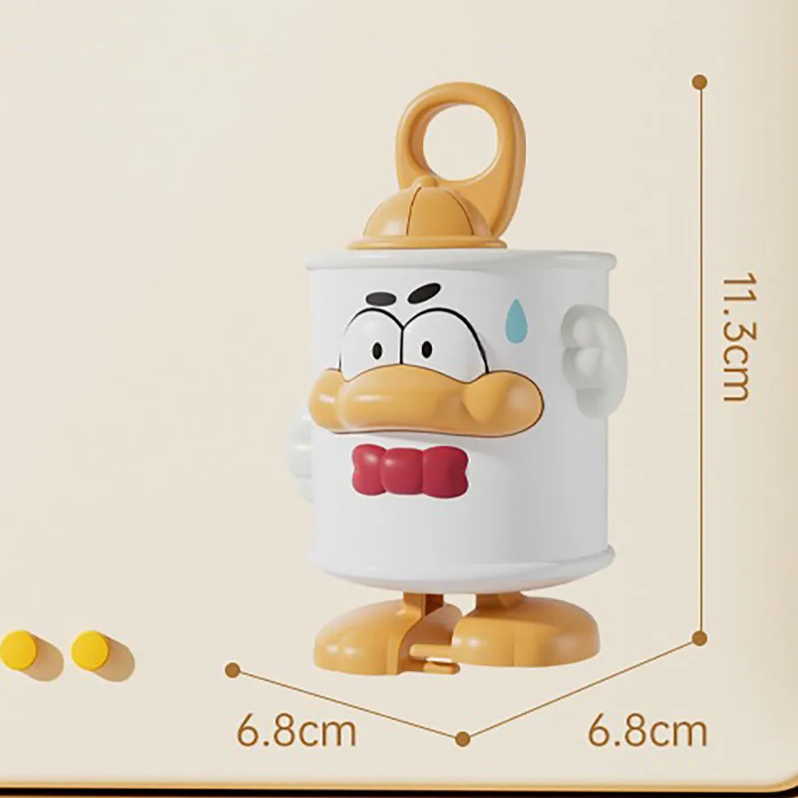 New educational modeling cartoon hand-pulled canned small animal walking interesting gift baby learning crawling interactive toy