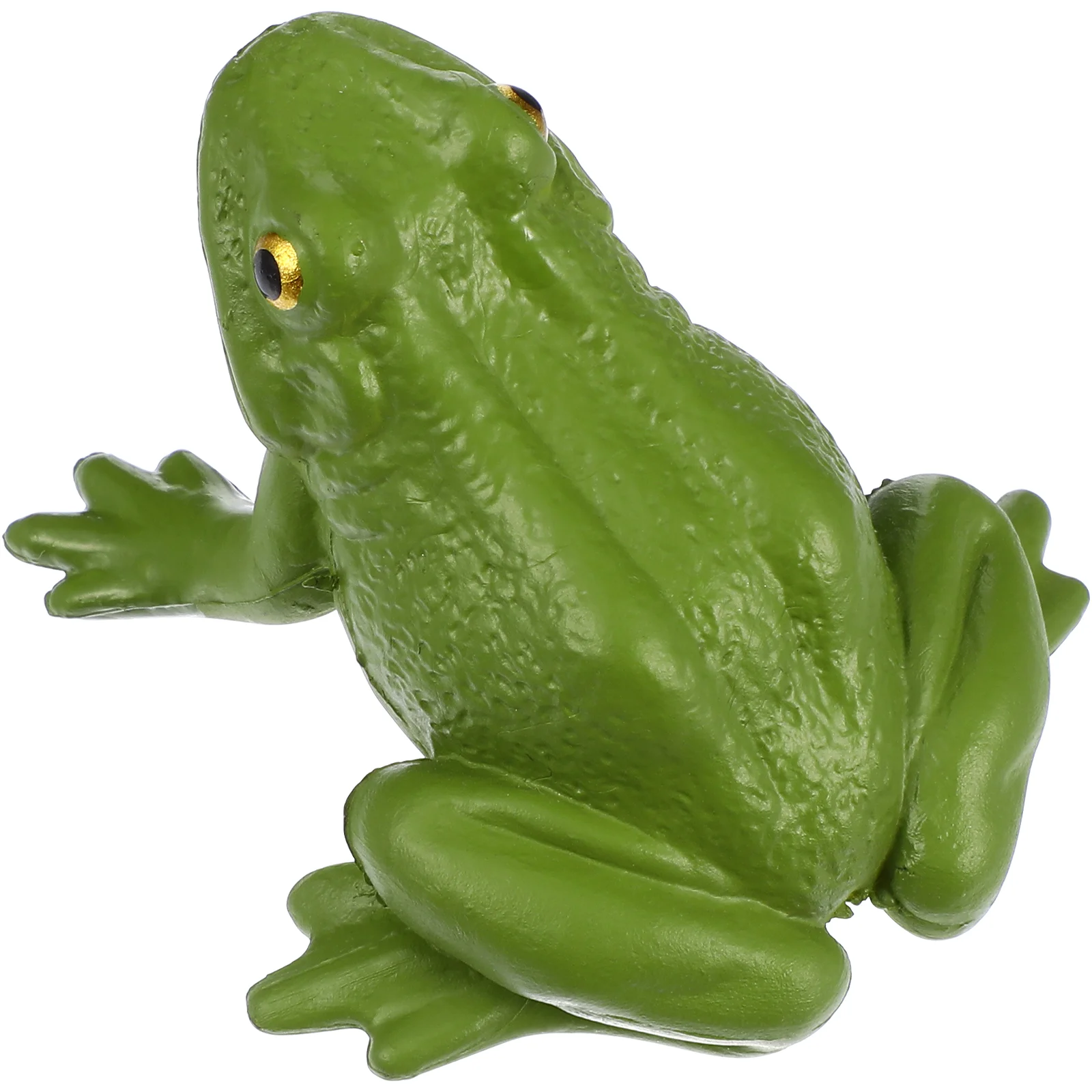 Juguetes de modelos de animales, ranas vívidas, estatuas de peluche, figuritas pequeñas, juguetes, adorno de plástico, Hada para niños