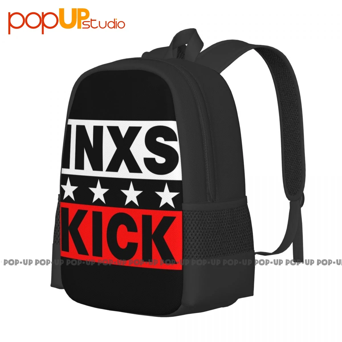 Inxs Australian Rock Band Music Tour Backpack Large Capacity Bookbag Shoe Bag Shopping Bag School Sport Bag