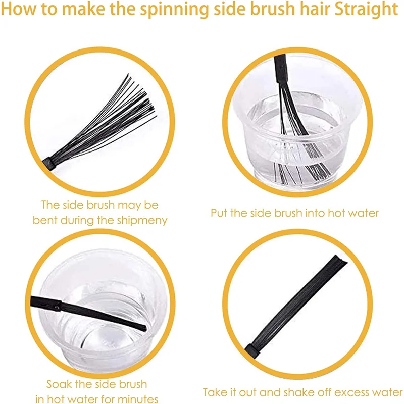 Для Ecovacs DEEBOOT OZMO T8+ / T8 AIVI / T8 Max Ecovacs DEBOT N8+ / N8 Plus / N8 Pro Запасные части Основная боковая щетка