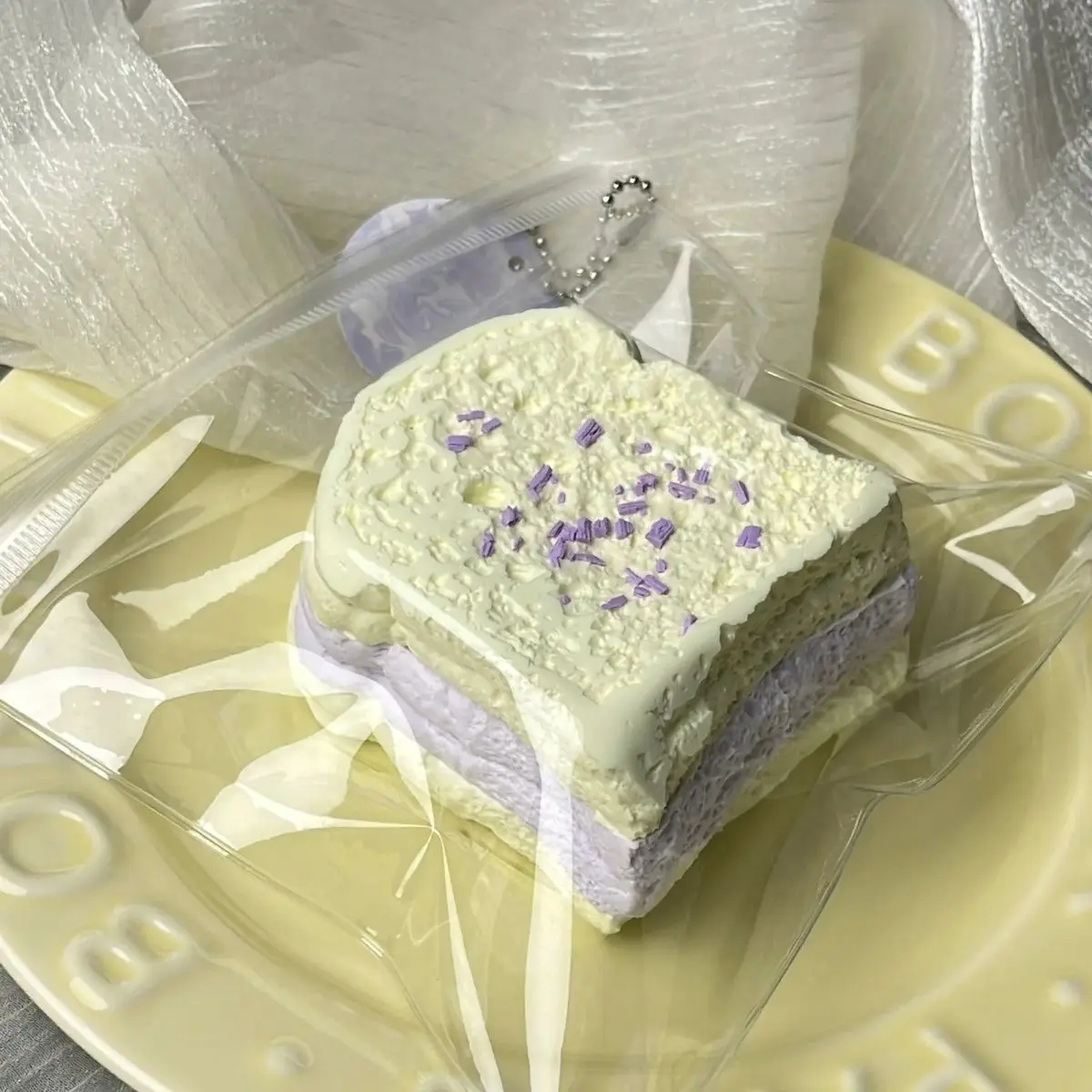 Brinquedo de alívio do estresse silicone espremer silicone de qualidade alimentar macio diy espremer três camadas mini torrada bonito atacado