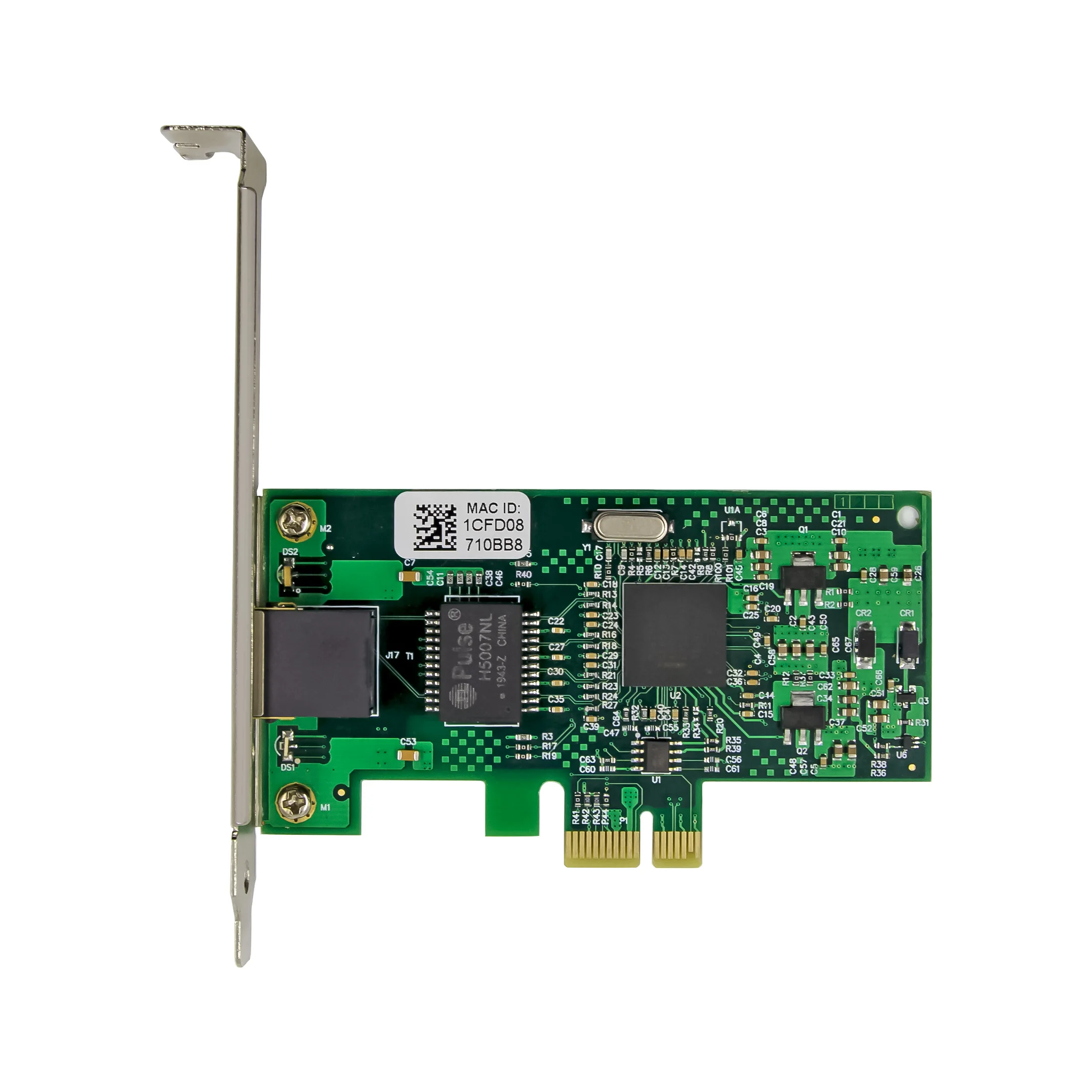 SUNWEIT ST7264 PCIe x1 simple RJ45 dans tel 82573 1GbE adaptateur réseau