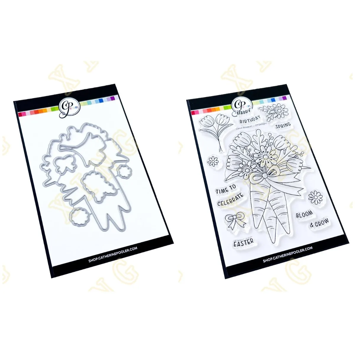 Nieuwe Paaswortel Boeket Metalen Snijmatrijzen En Doorzichtige Stempels Voor Diy Plakboek Papier Ambachtelijke Handgemaakte Kaart Album Punch Art Cutter