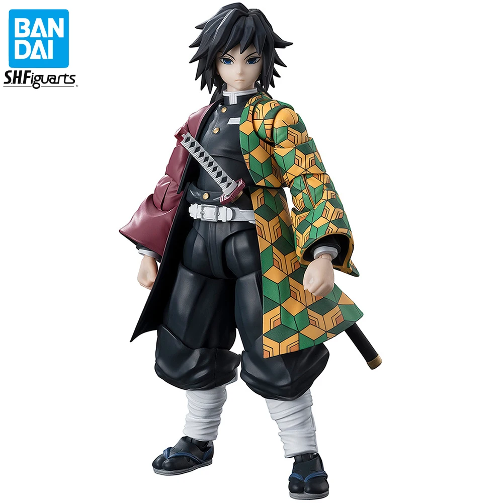 

[In-Stock] Original BANDAI S.H.Figuarts Giyu Tomioka (Demon Slayer: Kimetsu no Yaiba) 150 mm Nice Anime Action Figure Model Toys