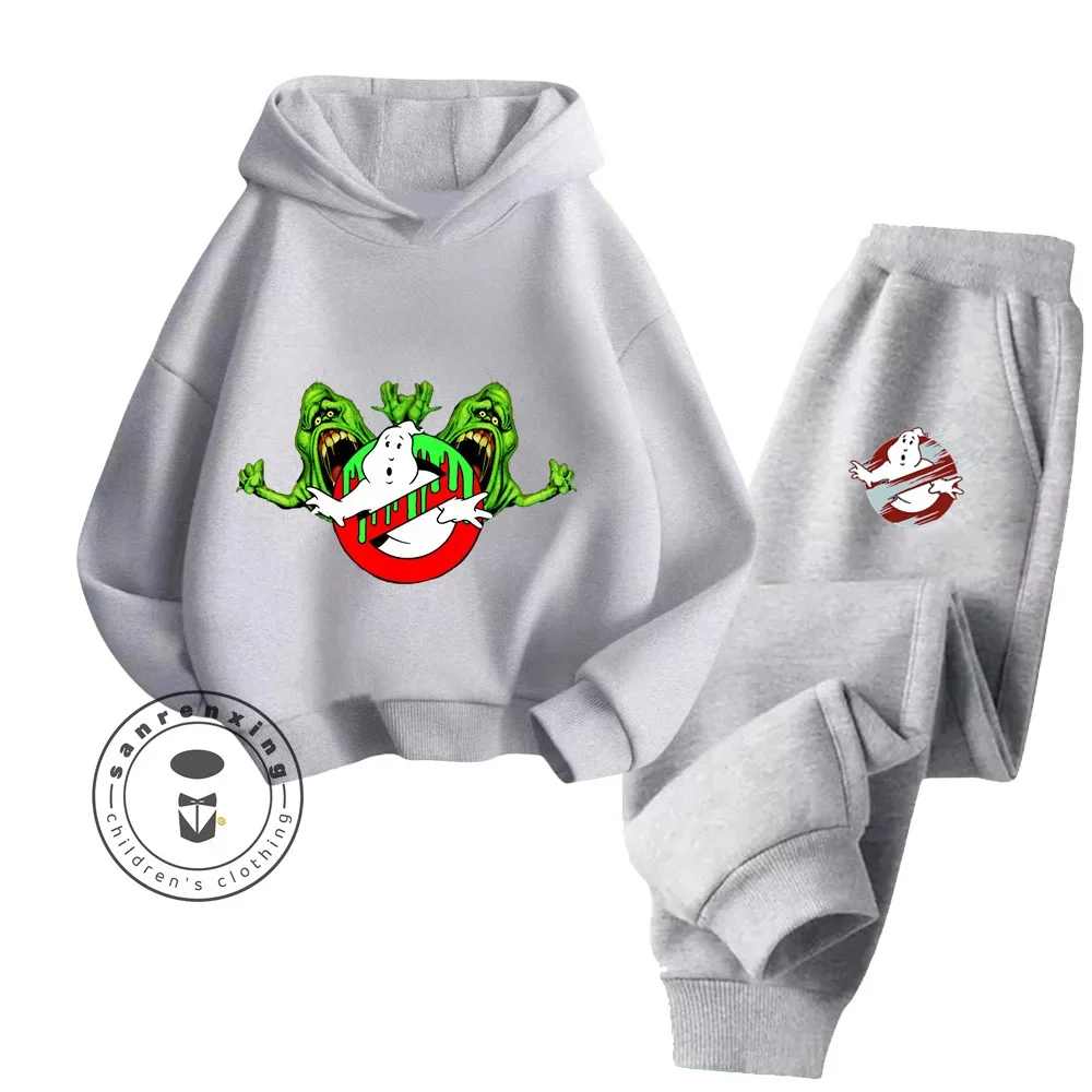 Ghostbusters New Printed Spring/Fall Loose Cotton Sweatshirt Boys Girls Students Funny Hip Hop Casual Cheap Sweatshirt Tracksuit