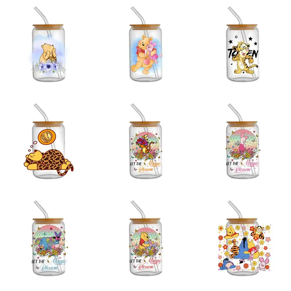 

Personalize Disney Winnie the Pooh,UV DTF Sticker For Cups Wrap Transfer Sticker Custom Labels DIY Logo Self-adhesive,1Yc70906