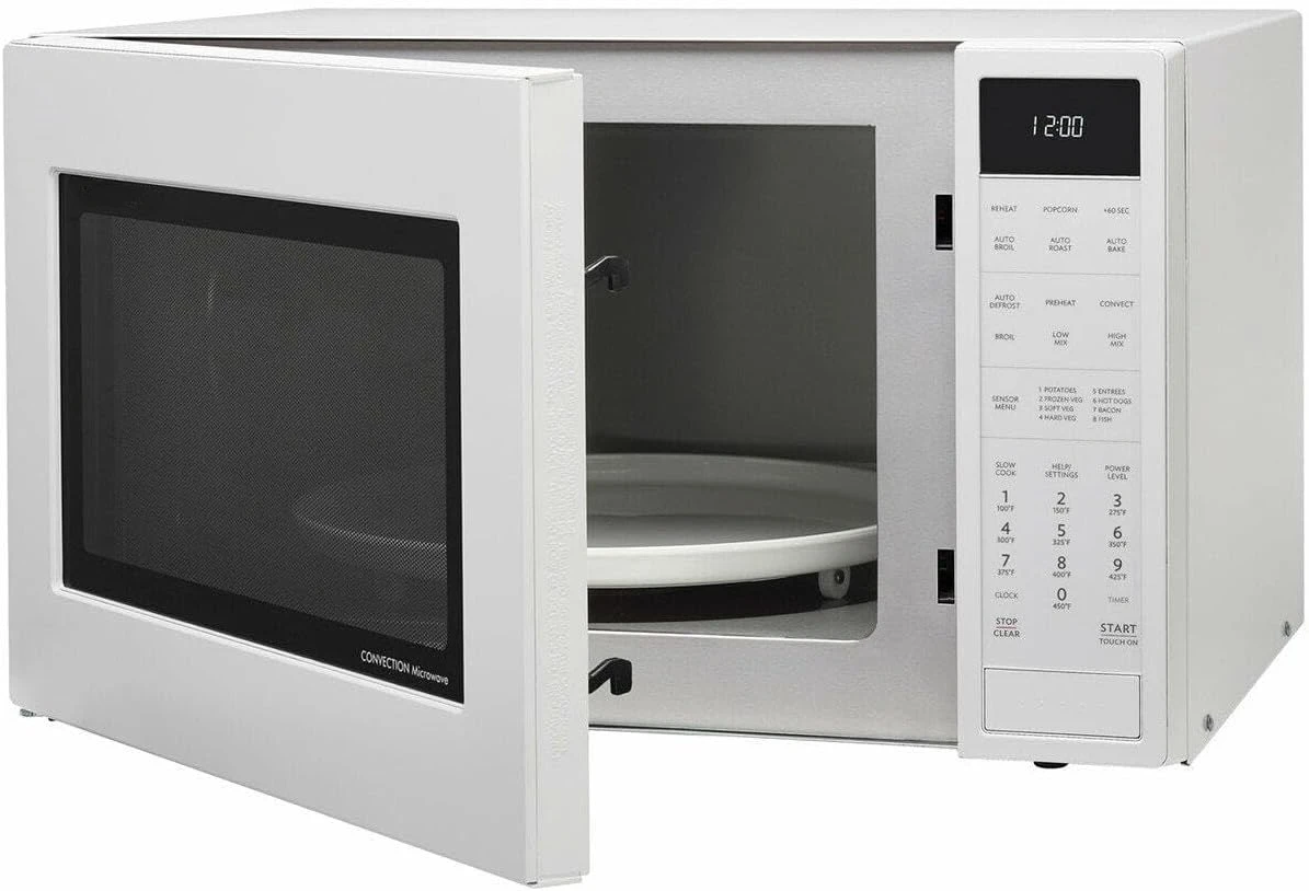 1.5 cu. ft. Microwave Oven with Convection Cooking, Auto Defrost in White,19