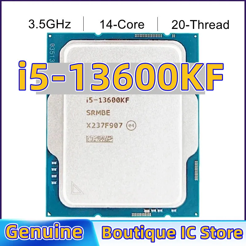 Intel Core i5 13600KF 3.5GHz 14-Core 20-Thread LGA 1700 processor