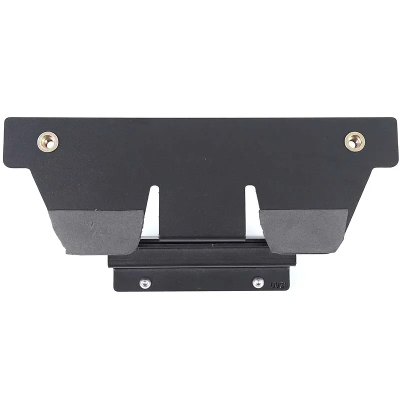 For Ford Maverick 2022-2025 Carbon Steel Car Side Mount Front License Plate Holder Plate Frame Relocator Base Holder Bracket