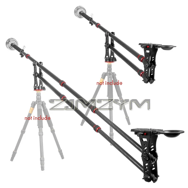 Carbon Fiber Crane Arm Tube Professional Mini SLR Video Camera Quipment Balance System Jib 5kg ，Photography Rocker Arm