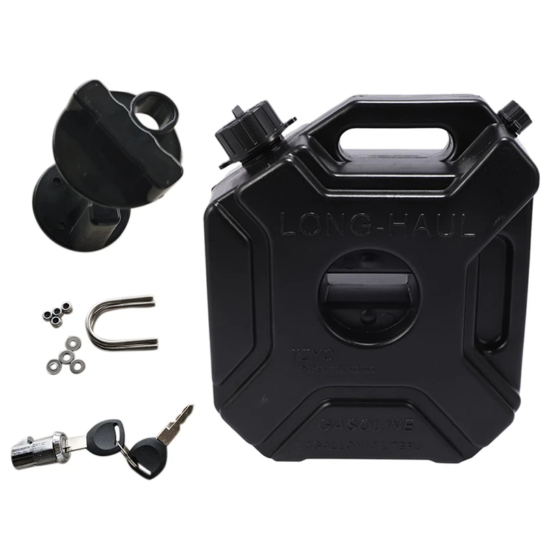 

5L Petrol Can For Fuel Tank Container Scooter Motorcycle Petrol Can Backup Fuel-Jugs With Lock&Key