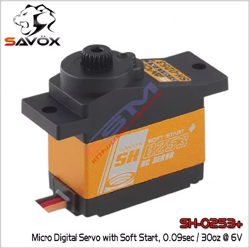 

SAVOX SH0350 0253 0254 0255 0256 0257 0263 0264 маленький сервопривод