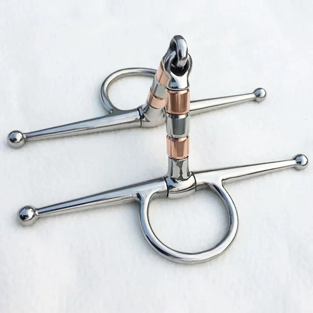 

1Pcs New H Shape Horse Bit Sturdy Stainless Steel Horse Mouth Ring Horse Snaffle Horse Riding Snaffle Tool Equestrian Equipment