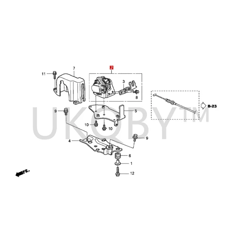 37971-RCA-A01 Suitable for Ho nd a Ac co rd CRV Accelerator pedal single sensor throttle position sensor