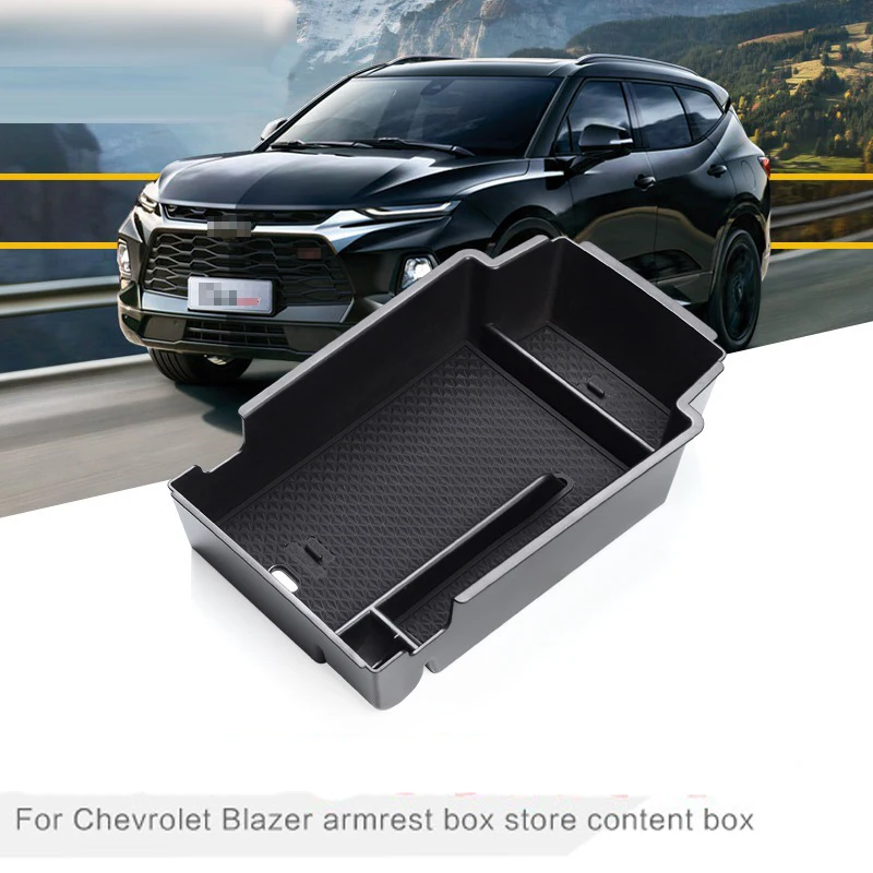 For Chevrolet Blazer 2020 2021 2022 2023 Armrest Box Storage Box Central control Car Room Interior Decoration Auto Accessories 2