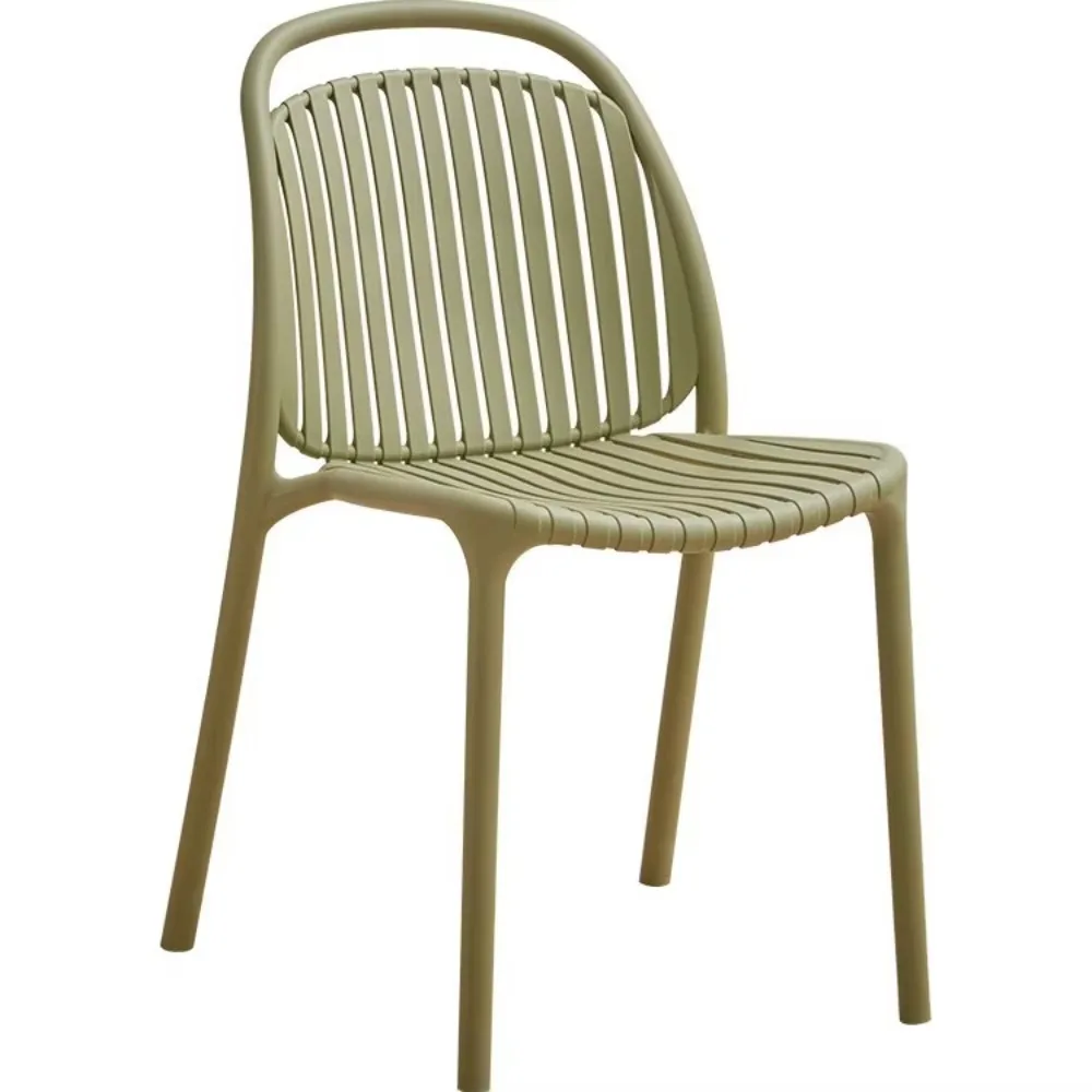 

Утолщенный пластиковый обеденный стул, штабелируемый уличный стул для патио