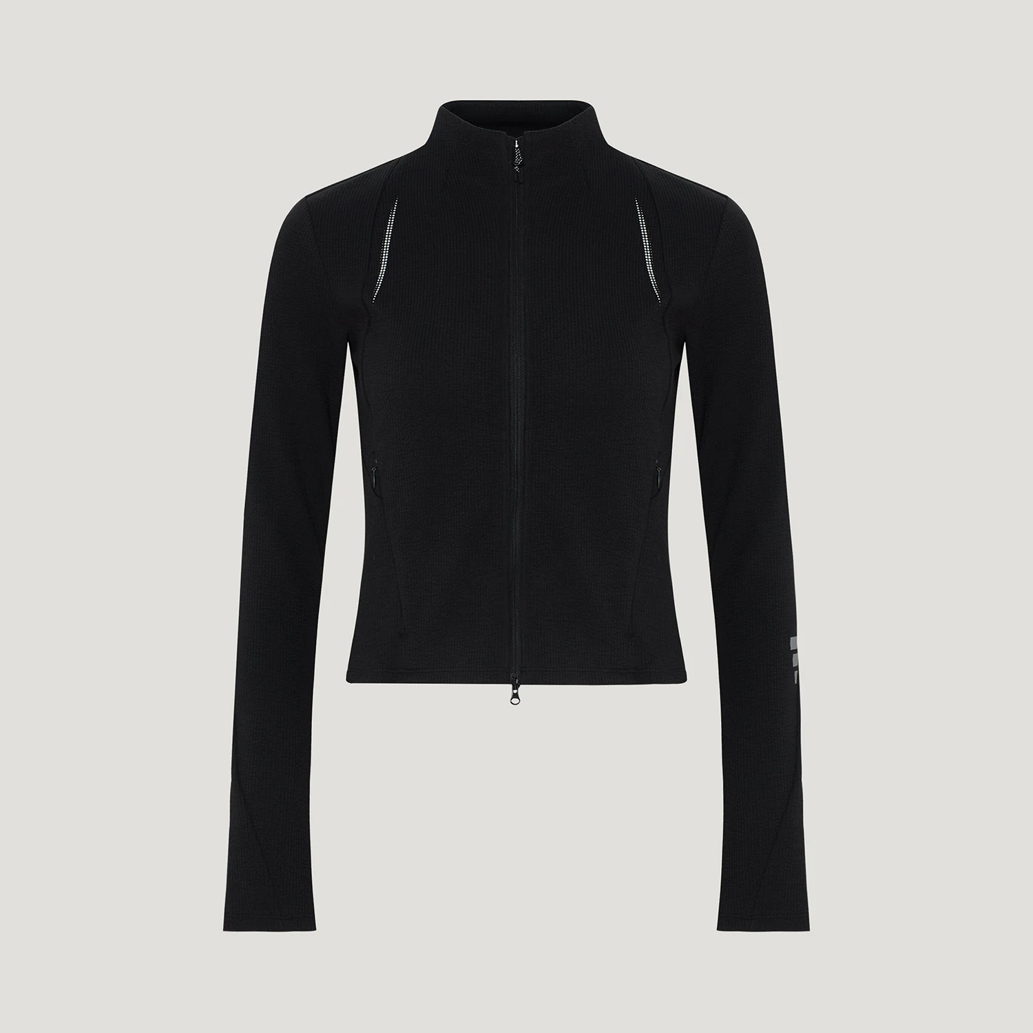 Adidas genuine women's fashionable stand collar slim fit casual jacket jacket KY7844