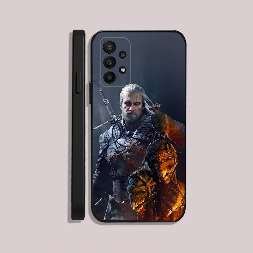 Game W-WitcherS 3  Phone Case For Samsung S24,23,22,30,21,10,9,Ultra,Plus,Lite,FE,5G Black Soft Case